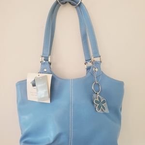 Sonoma Blue Purse with accessories